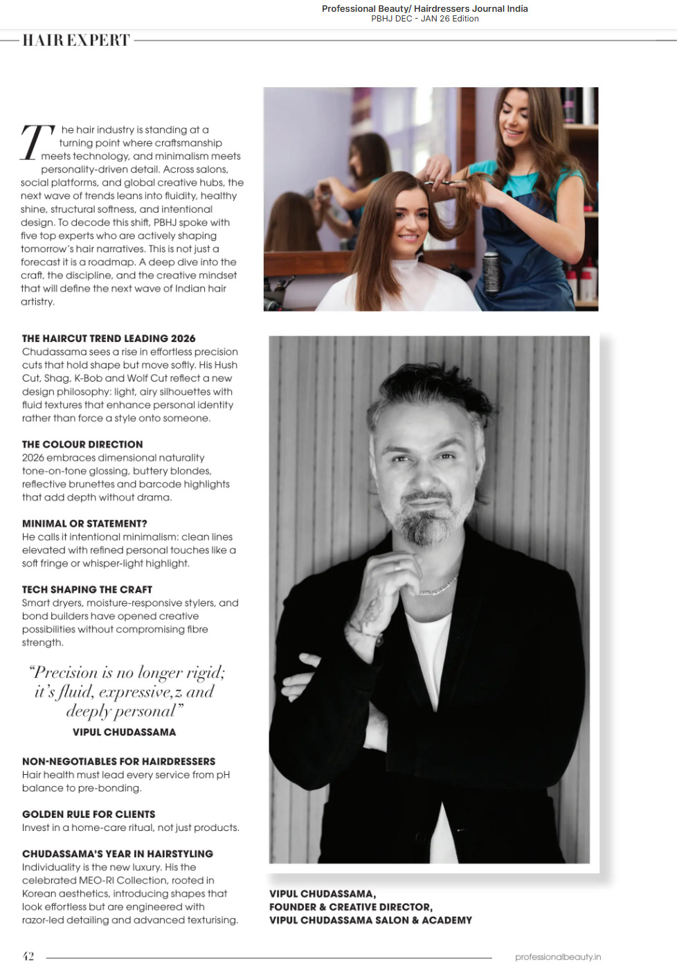 Professional beauty magazin